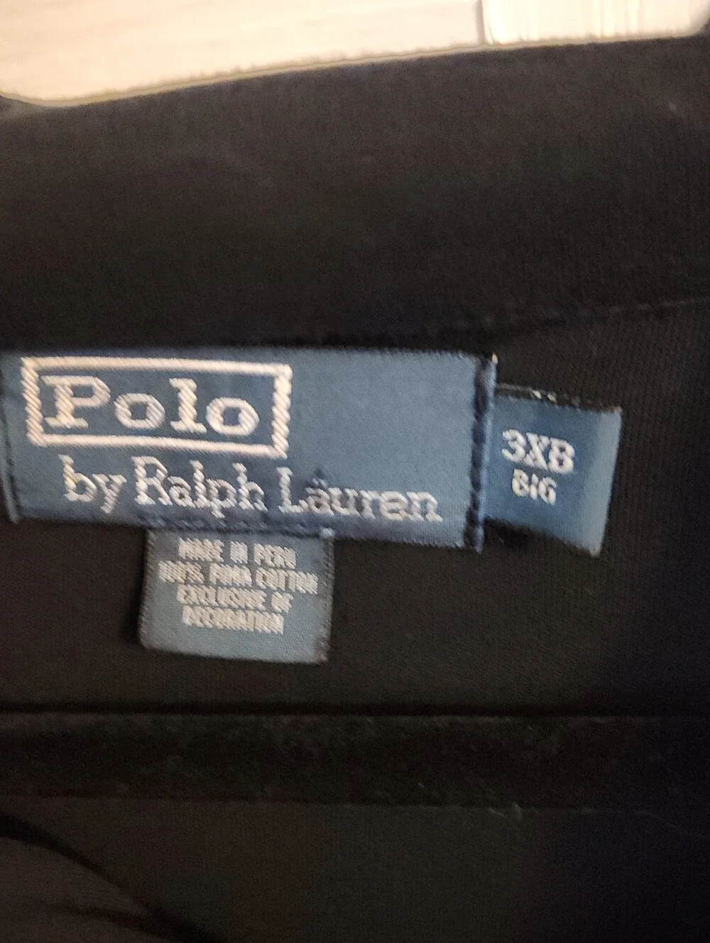 Polo Ralph Lauren Big Mens Qaurter Zip Sweatshirt Pullovet Sz 3XB